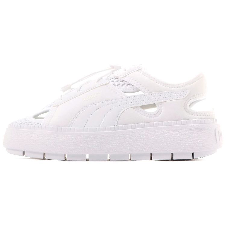 Puma Women s Platform Trace Lite Mule Sneakers White 382872-02 EU 37