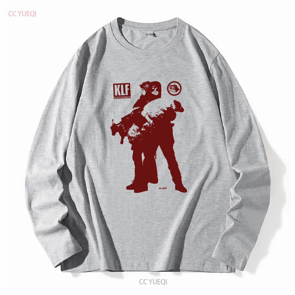 the KLF Why Sheep T Shirt s Vintage Style vintage Washed Soft Comfortable Breathable Casual fashion homme