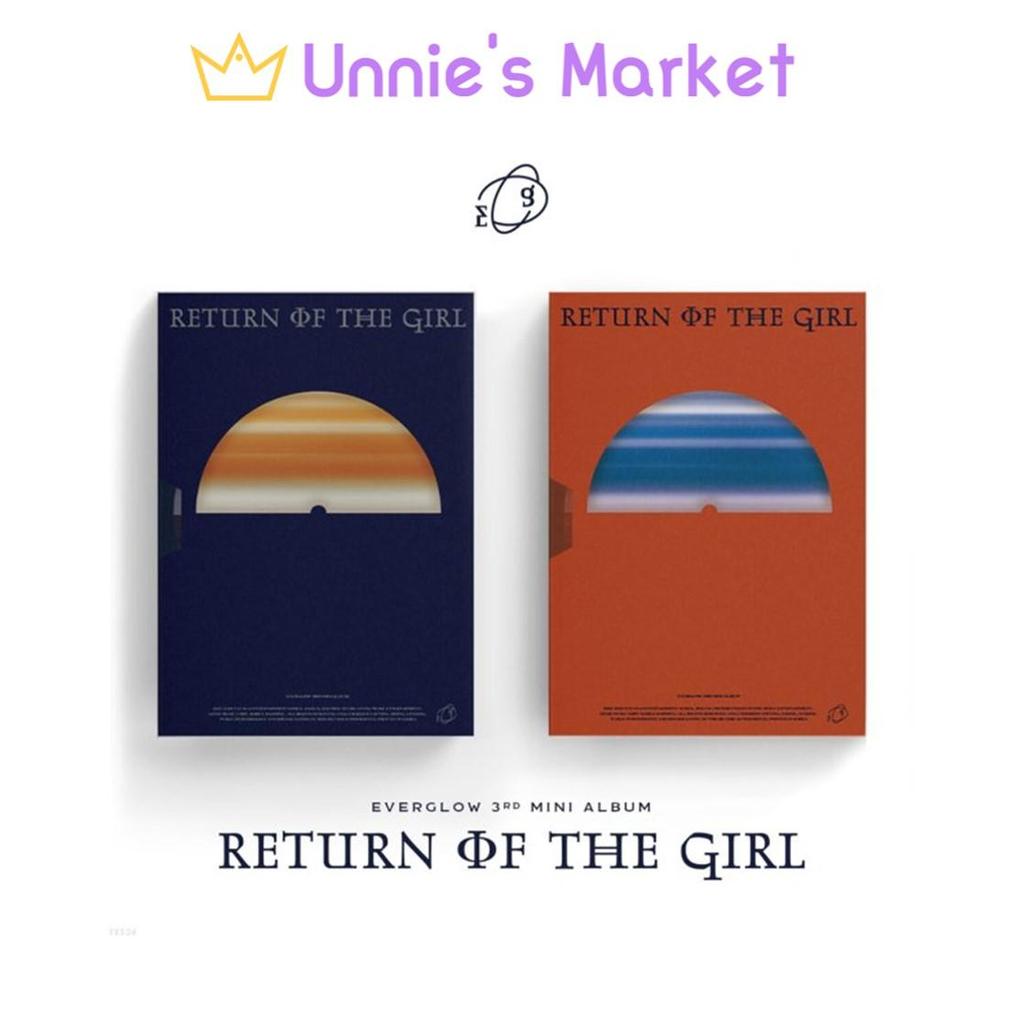 (1st Edition) Everglow [Return of the Girl] Single Album