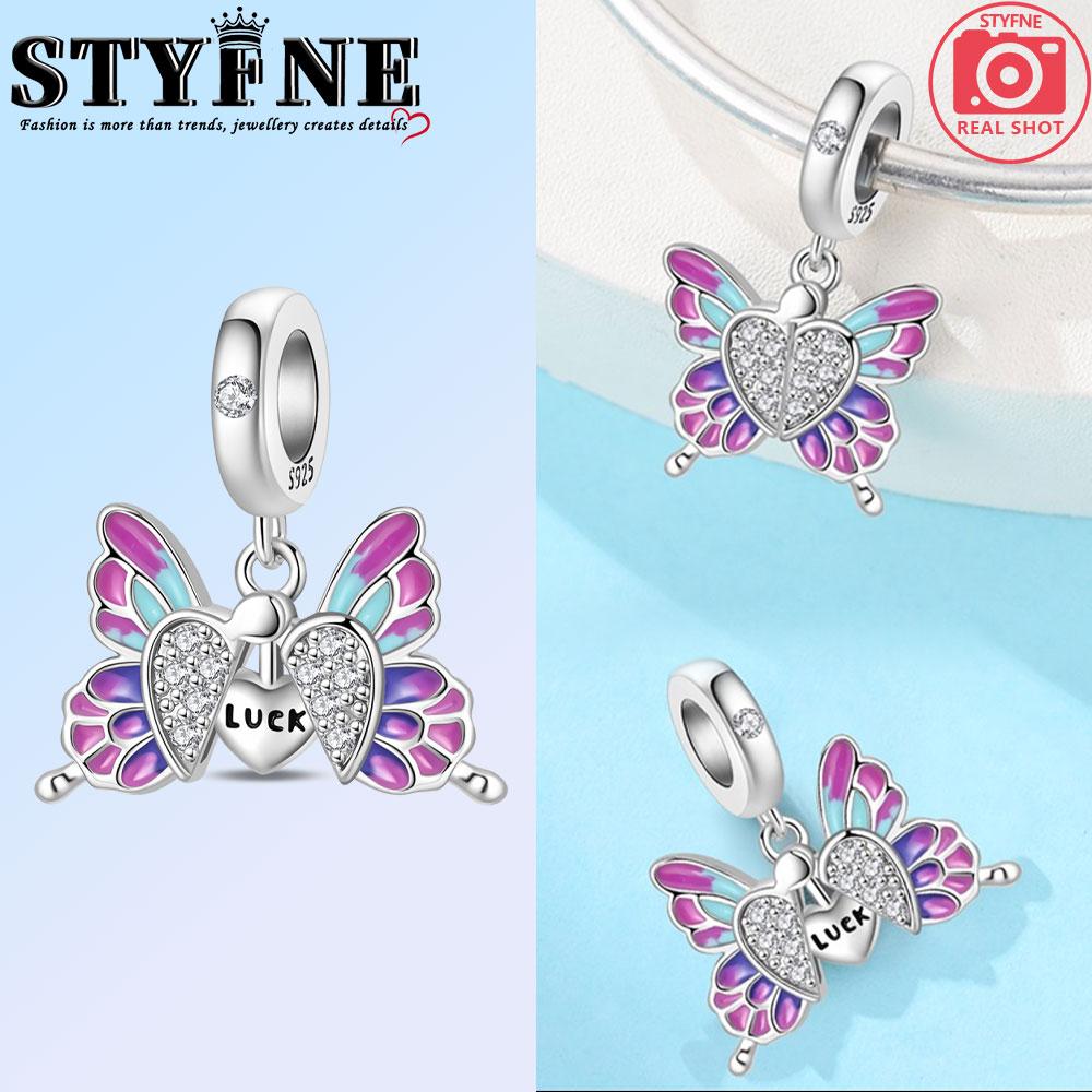 Original New In Red Crayfish Charm Beads Fits Bracelets Bangle Necklace For Women Luxury Diy Jewelry Fine Gifts