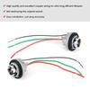 BAY15D 1157 Iron Core Lamp Holder Adapter Base Socket Connector Harness Plug for Brake   Stop   Turn Signal Light