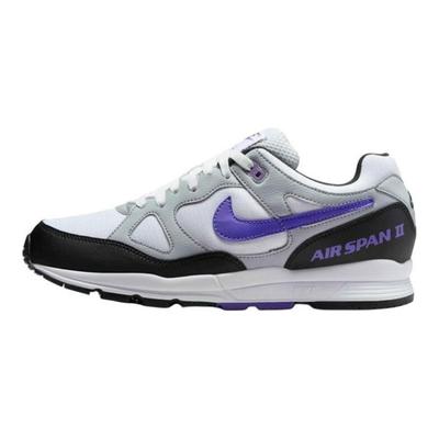 Air Span 2 Wolf Grey Hyper Grape Herren Sneaker Schwarz Weiß AH8047-013