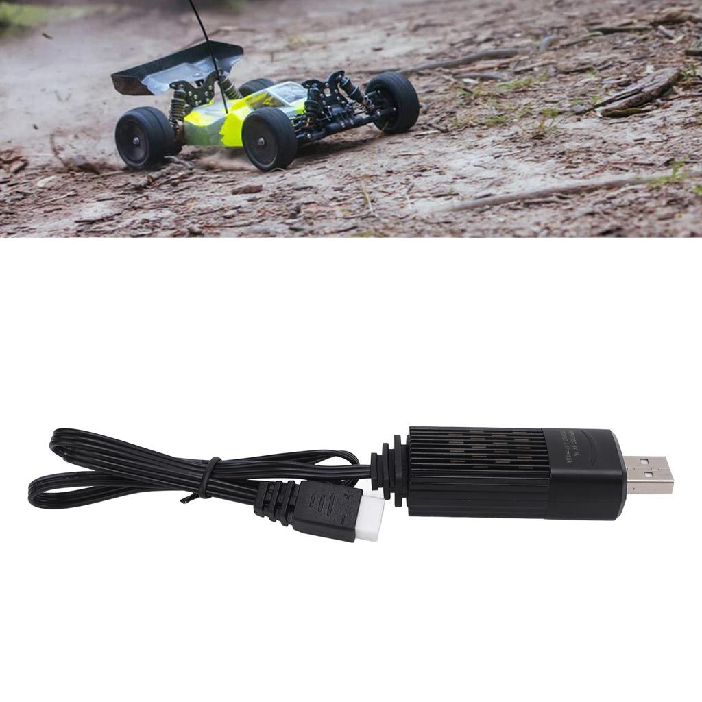 RC Car Battery Charger 7.4V USB with 49cm Cable Li Ion Battery Charger for MJX RC Car