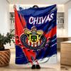 Club Deportivo Guadalajara Print Blanket - Soft & Comfortable, for Bedroom, Travel, Sofa, Home Decoration - Birthday Christmas Gift for Friend