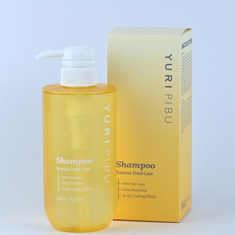 Yuripibu [2ea] Banana Total Care Shampoo 500ml Hair Loss Relief