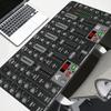 Large gaming computer easy to operate PC gamer rubber mousepad laptop radio DJ controller workbench keyboard pad office desk pad