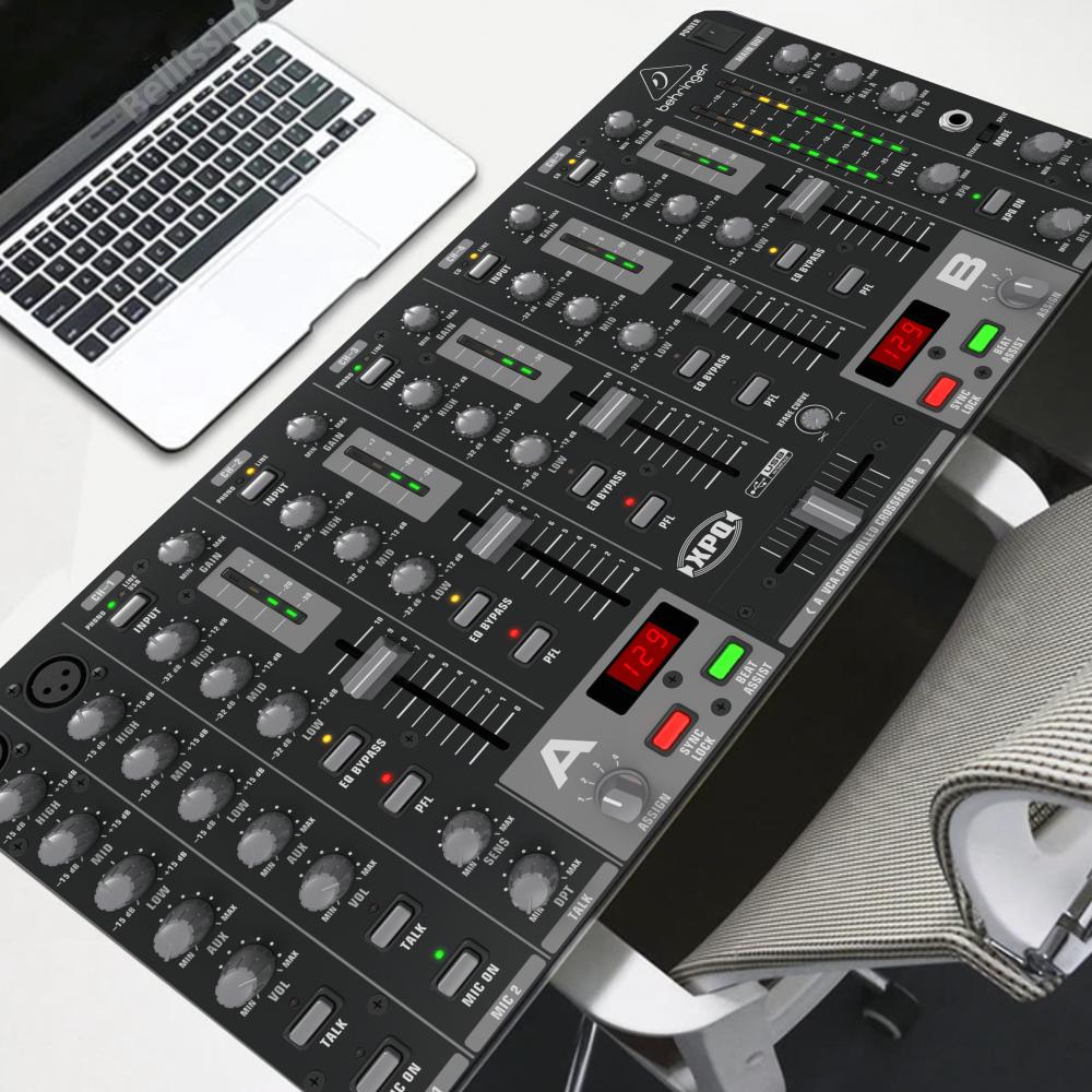 Large gaming computer easy to operate PC gamer rubber mousepad laptop radio DJ controller workbench keyboard pad office desk pad