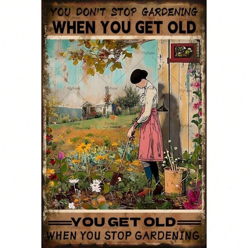 Vintage Metal Tin Sign Retro Poster Plaque For Wall Bar Pub Home Decor