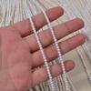 1Strand White Pearl 2-10mm For Jewelry Making DIY Necklace Bracelet Earrings Accessory Support Dropshipping