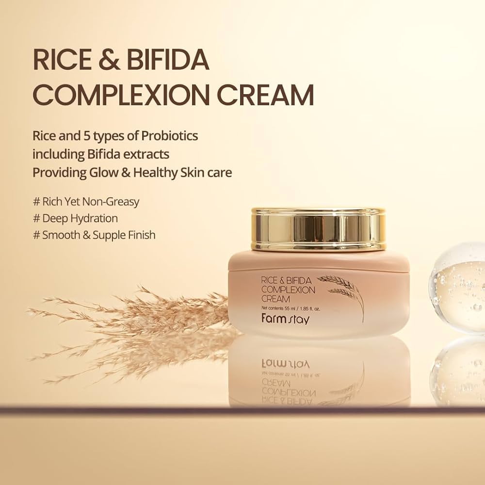 

Farm Stay Rice & Bifida Complexion Cream 55ml +RANDOM GIFT