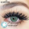 Eyeshare Lentile de contact Color Softlens 1 pereche Seria 3TONE Lentile de contact colorate Ochi Utilizare anuală Contacte cosmetice