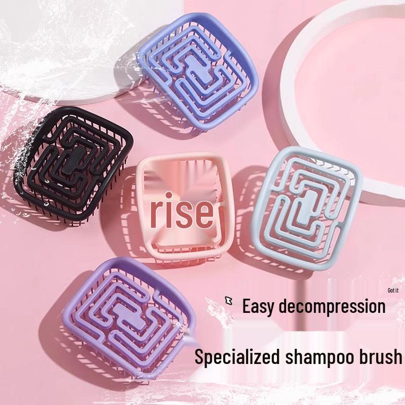 

Новое поступление: Шампунь и массажная щетка для кожи головы - Двойное использование для влажных/сухих волос, Бесплатная доставка