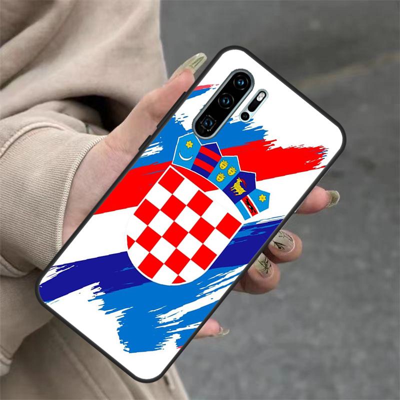 

Croatia flag Case For Huawei Nova 9 SE 10 5T 11i 8i 7i 3i Y61 Y91 Y60 Y70 Y90 P20 P40 Lite P30 Pro Cover Huawei P20