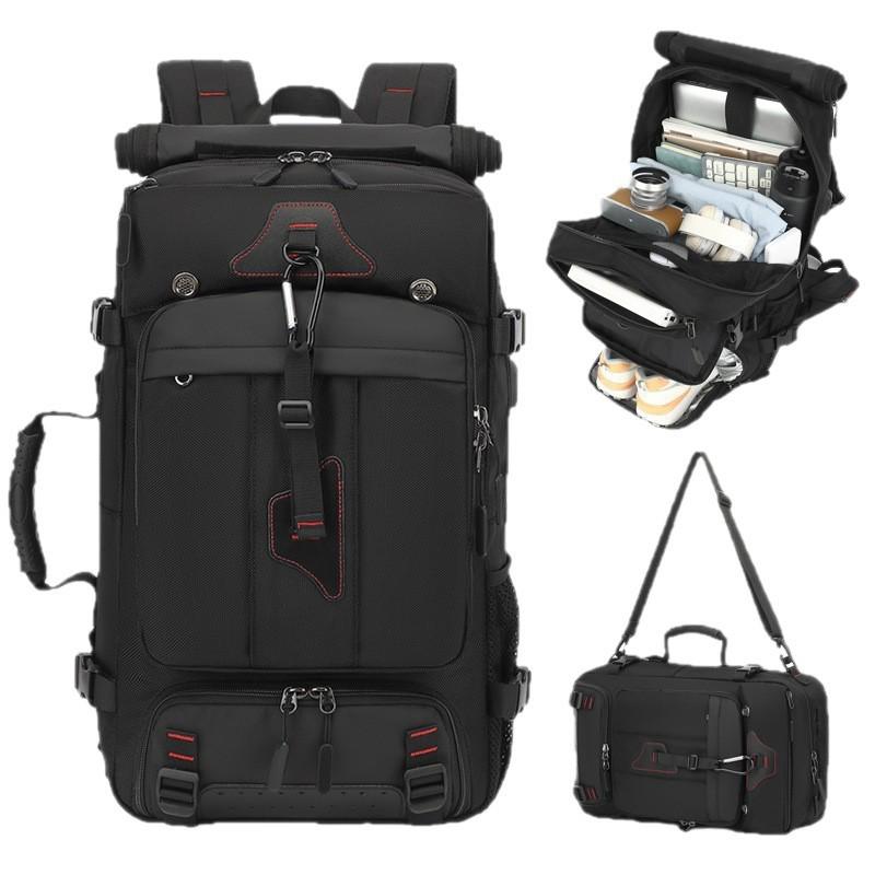 Men's Large Capacity Waterproof Expandable Travel & Mountaineering Backpack