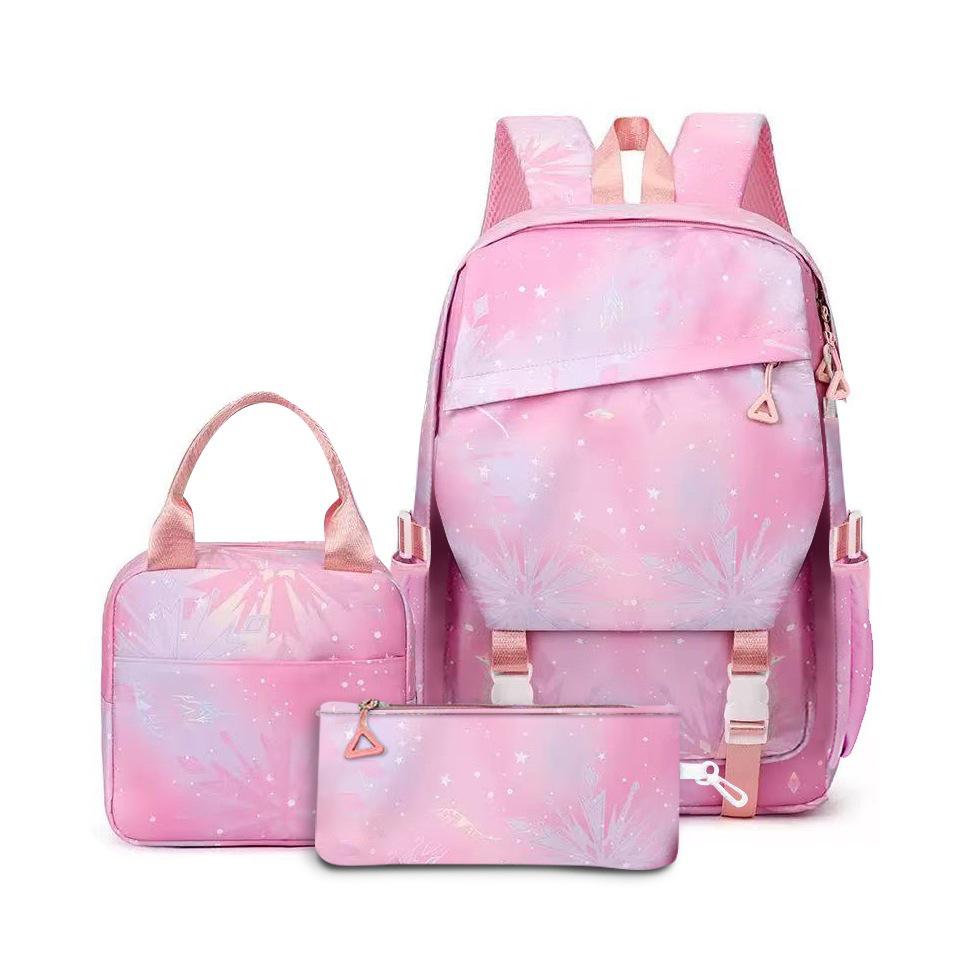 Stitch School Backpack - Lightweight, Large Capacity for Grades 1-6 Boys & Girls