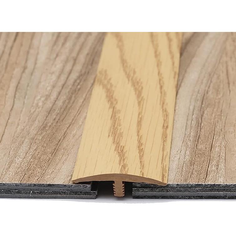 

Дерев яна Т-подібна Перехідна Планка для Підлоги для Дерева до Плитки/Ламінату до Плитки Підлоги, Планка з Клейовим Покриттям для Краю Підлоги - 4см/1.54дюйми, 90cm/35.4in