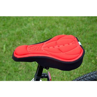 3D Silicone Bike Seat Cushion Cover - Soft, Thickened Saddle Pad