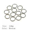 Father's Day Jewelry Materials Split Rings 5 Colors 9 Sizes Accessories Parts Women's Clothing Accessories For Women