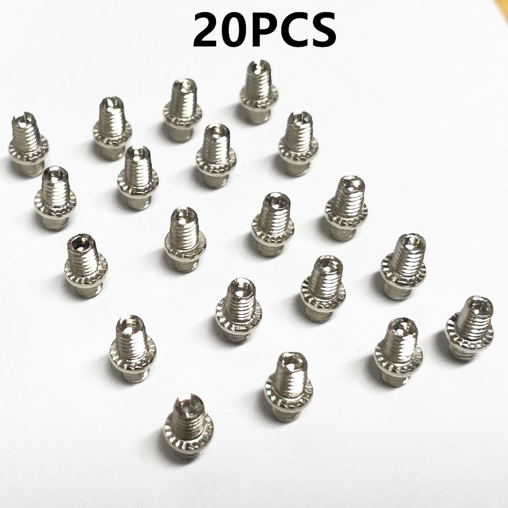 2025New Bicycle Pedal Anti-Skid Bolt M4 Steel Pin Nail MTB Road Bike Hexagona Pedal Pin Screws 6