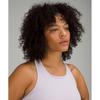 Lululemon EBB To Street Cropped RaCerBaCk Tank Top  Light Support  B C Cup Faint Lavender