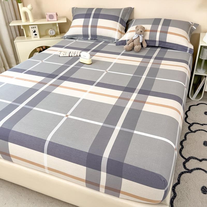 Cotton Printed Mattress, Simmons Mattress Protective Cover, Pure Cotton Lazy Bedspread Pillowcase