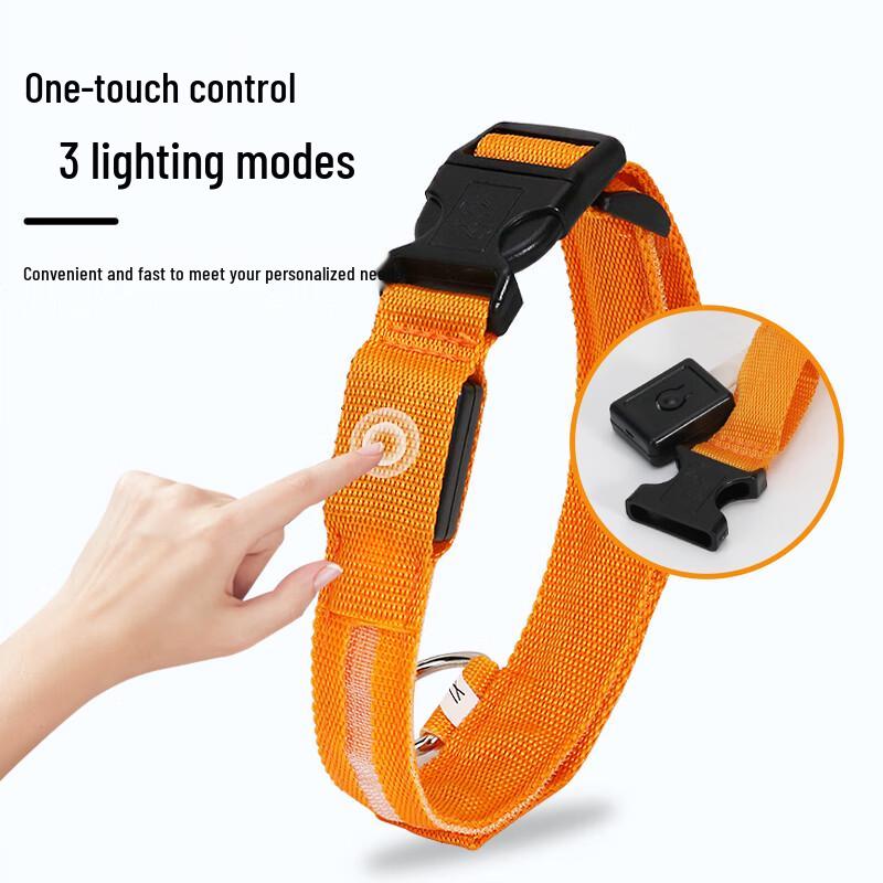 LED Luminous Pet Safety Collar