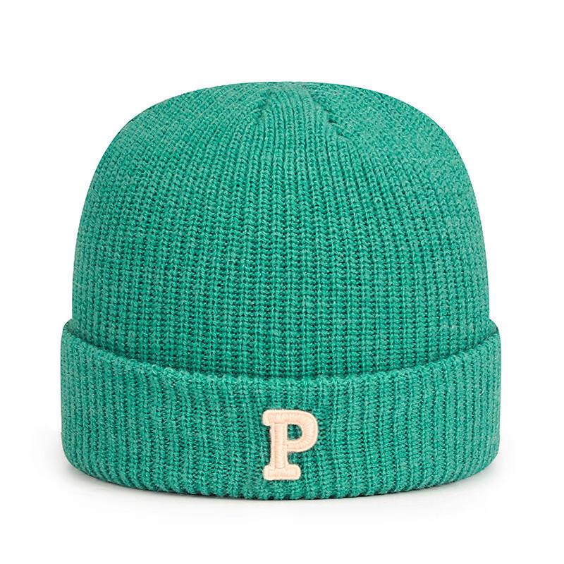 ZHENYUEQI P-Letter Cashmere-Blend Knit Beanie