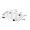 Yamazaki Soap Tray White, Approx. W11 X D7.5 X H1.2cm, Tower 6799