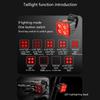 Rechargeable Bicycles Bright Cycling Tail Light Large Wide-angle Design LED Bike Rear Tail Light Multi-Modes Bright