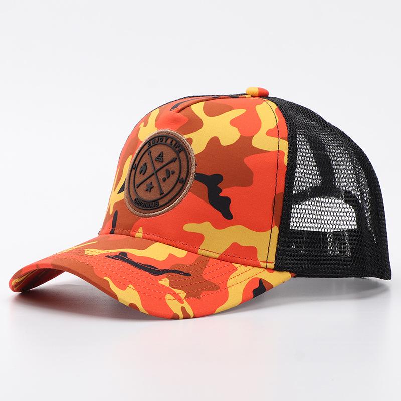 Nuovo berretto unisex di alta qualità in rete, moda casual, multicolore, in cotone, da baseball, per donne e uomini, stile semplice estivo