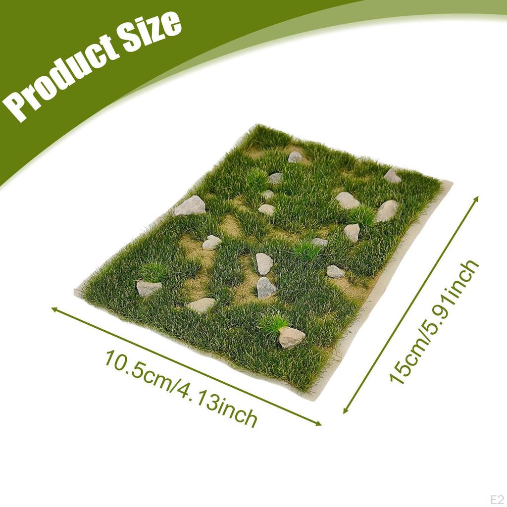 Grass Tufts Model Artificial Vegetation Groups Diorama DIY Simulation Cluster for 1/35 1/64