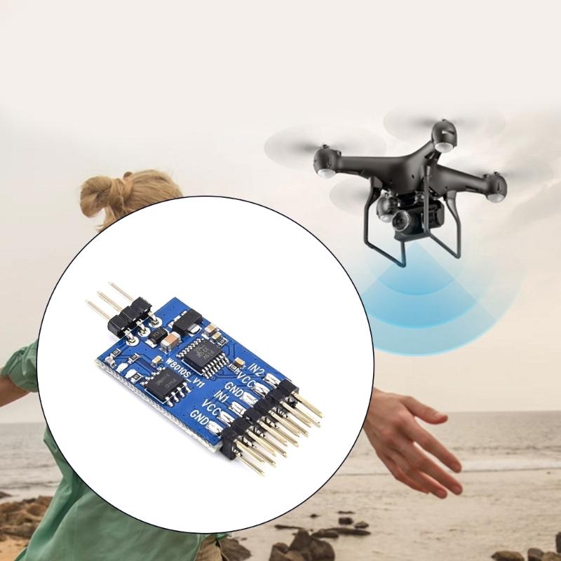 3 Channel Video Switcher Module 3 Way Video Switcher Unit for FPV Camera Video Switching Module Electronic Accessories