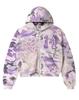 Europe, America 2025 American Graffiti Printing Men's and Women's Loose Casual Zipper Hooded Sweater Trendy Brand