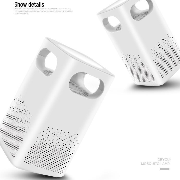 Silent USB Indoor Mosquito Killer Lamp: Electric Shock Insect Trap for Home & Dorm