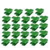 24pcs Greenhouse Clamps Easy Installation Securely Shading Net Rod Clip for 11mm Stakes Pipes