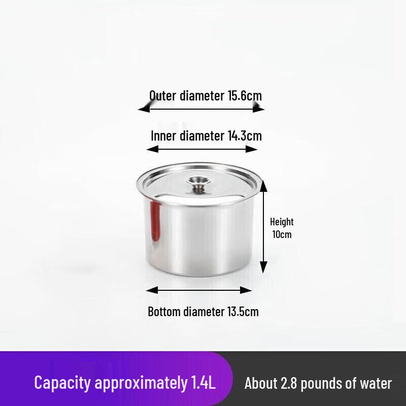 Diruien Stainless Steel Mixing Bowl with Lid