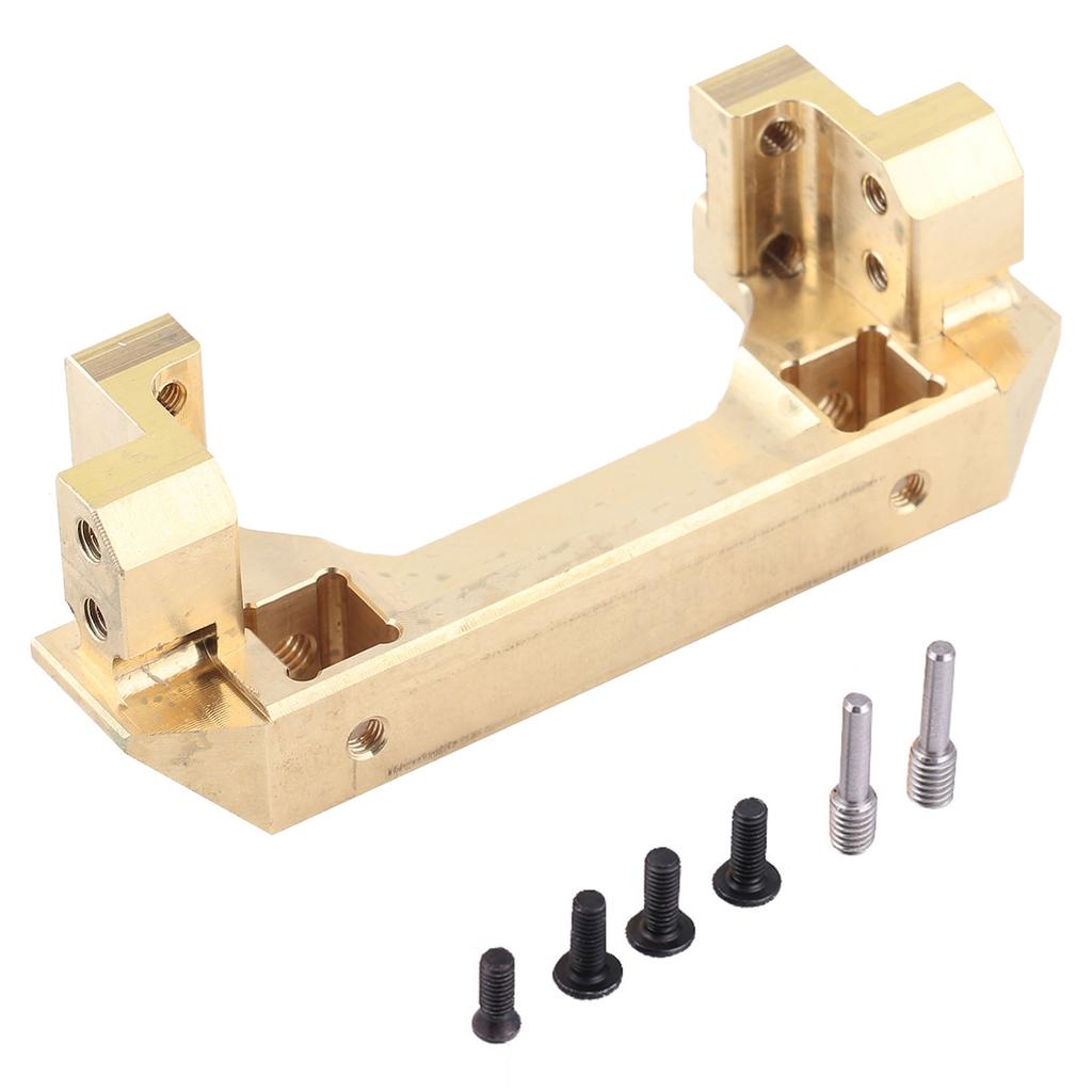 Model Vehicle Accessory Brass Front Bumper Mount for Traxxas RC Crawler Car