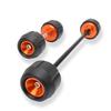 Motorcycle Accessories Front & Rear Axle Fork Crash Sliders Wheel Protector For RC390 RC 390 2022 2023
