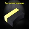 2Pcs Washing Sponge Cleaning Multifunctional Portable Tyre U-Shaped Block Dressing Waxing Brush