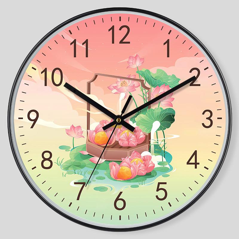 12 Inch 30CM Silent Wall Clock, Creative and Fashionable, Modern Home Clock, Living Room Simple Clock