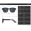 Fashionable Retro Sunglasses for Women and Men UV400 Sun Protection Versatile Full Framed Street Photography Shades Glasses