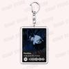 Alien Stage Musik Lieder Schlüsselanhänger für Frauen Zubehör Tasche Herrscher meines Herzens Cure Black Sorrow Schlüsselanhänger Schmuck Fans Freund Geschenke