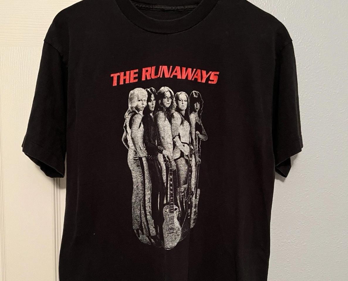 The Runaways Rock Band Unisex Shirt Adult Tee XXL