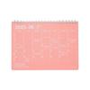 Notebook 2025 Schedule Book September 2025 Monthly Block B6 Variant Notebook Calendar/S Salmon Pink Marks 26ADR-NB2-PK