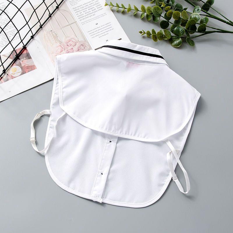 Detachable Fake Collar Classic Half Shirt Blouse Dickey Collar Faux False Collar Elegant for Women Girls