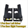 1/2/4 Pcs ide Car Door Handle Front Rear Left Driver or Right Passenger For Kia Rio 1.6L 2006 2007 2008 2009 2010 2011 Black