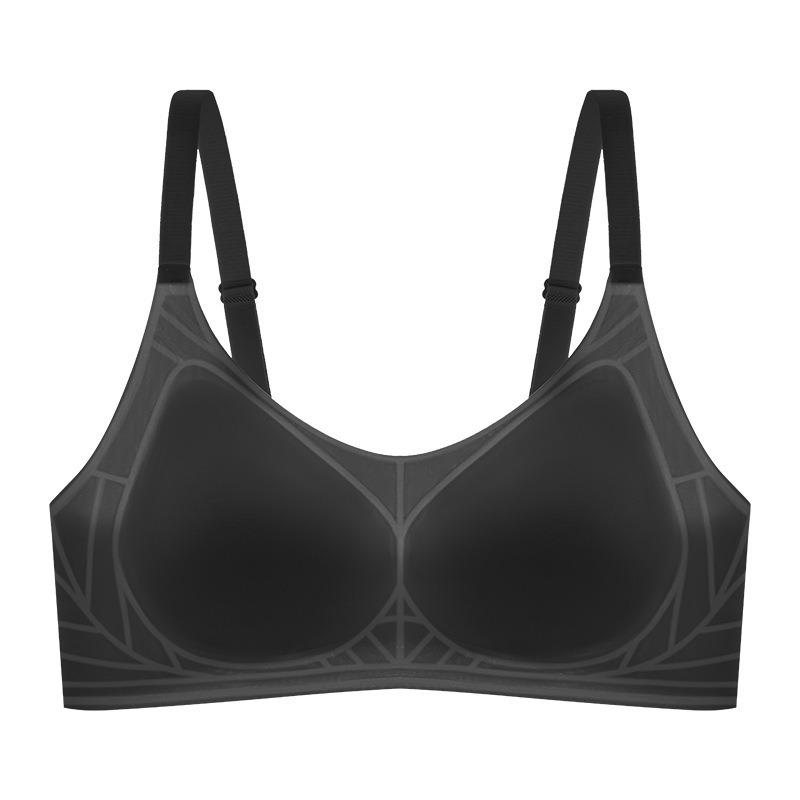 Wireless Seamless Breathable Ultra Thin Support Gathering Shaping Women Bra