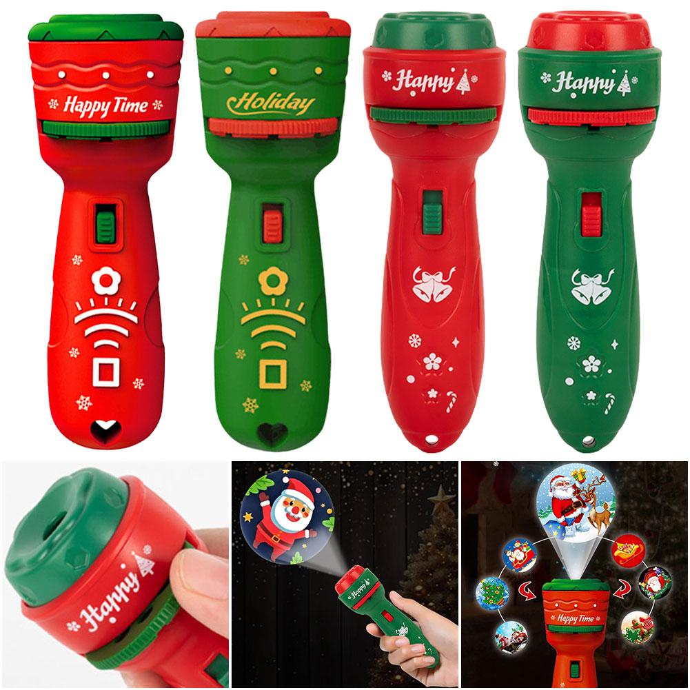 

Рождественский детский проектор для раннего образования, лампа-фонарь, 24 узора, детская проекция, светящаяся игрушка, рождественские подарки для детей