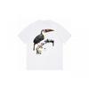 Stussy Short Sleeve T-Shirt Teens Loose Fit 270g Cotton Round Neck Casual Wear