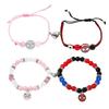 Spiderman Friendship Bracelets Best Friend Bff Halloween Christmas Matching Rope Beads Chain Couples Bracelets New
